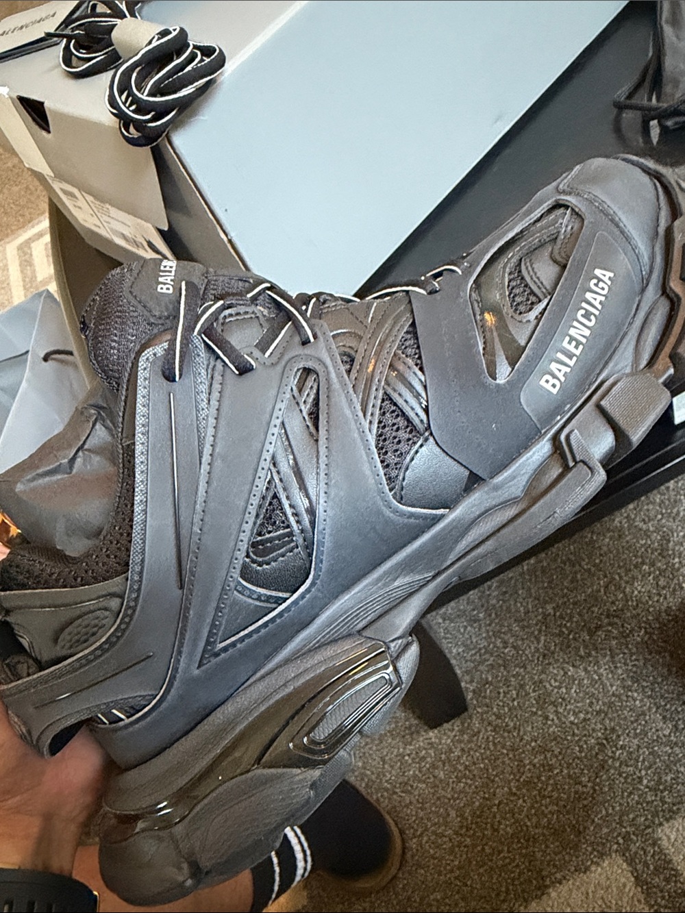 *100% Legit, BALENCIAGA Track Sneakers From Balenciaga Store in Houston Galeria* - Picture 8 of 15